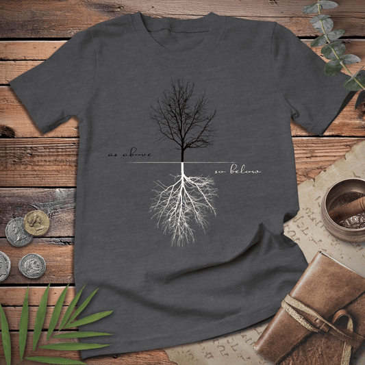 As Above So Below Tree Tee