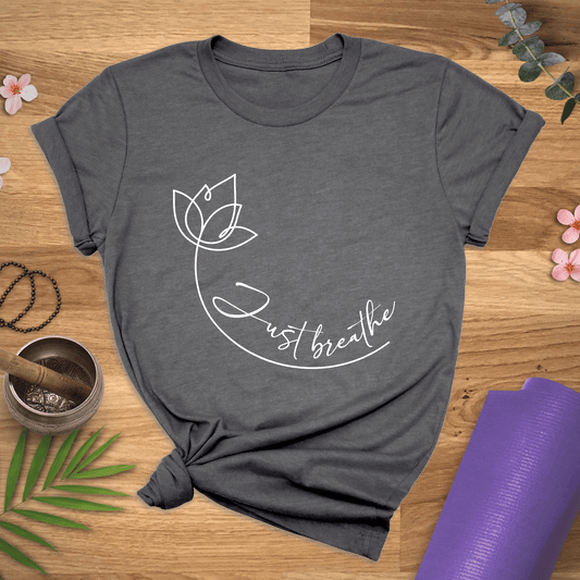 Curve Flower Breathe Tee