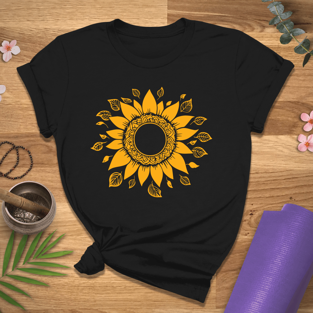 Sunflower Spiral Tee