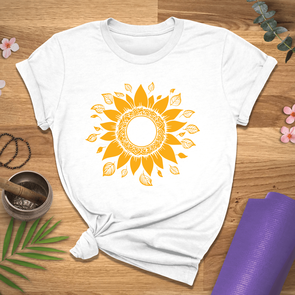 Sunflower Spiral Tee