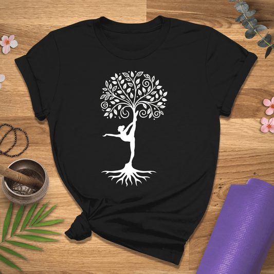 Tree Pose Blooming Tee