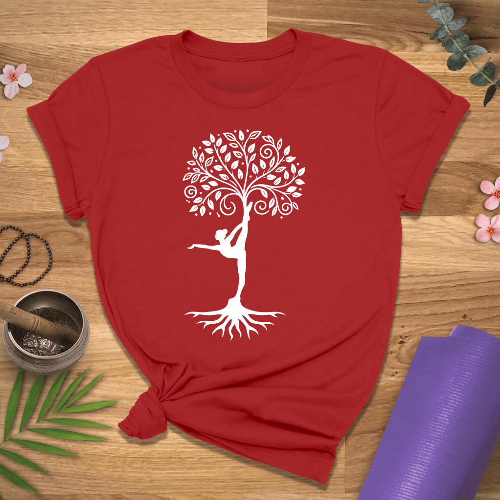 Tree Pose Blooming Tee