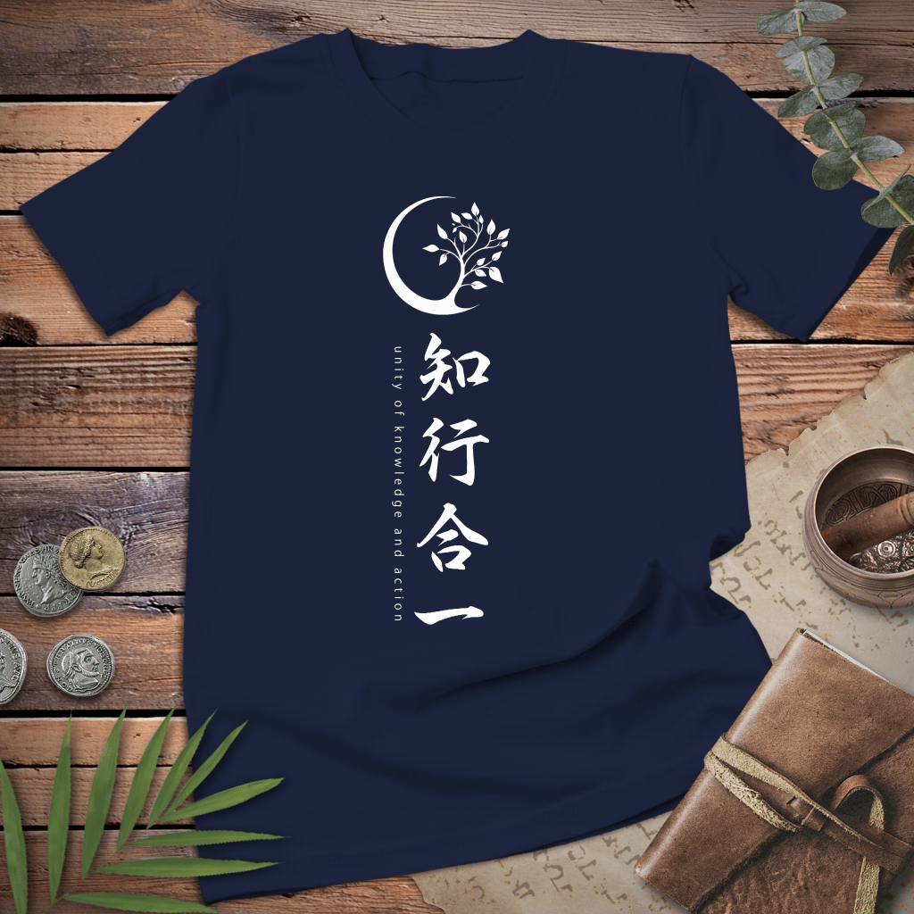 Knowledge and Action Kanji Tee