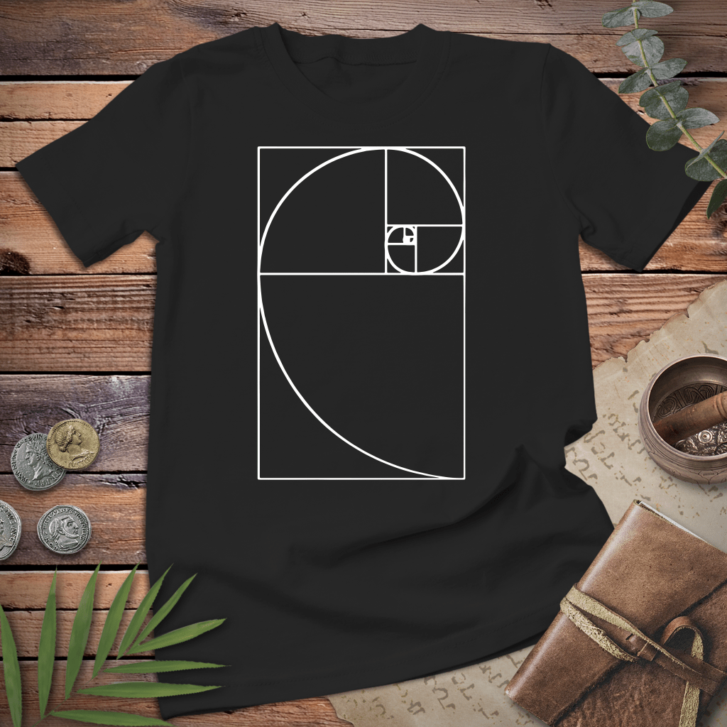 Fibonacci Spiral Tee