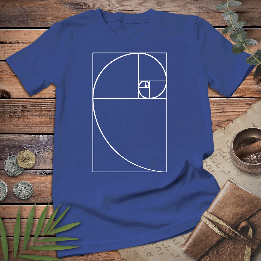 Fibonacci Spiral Tee