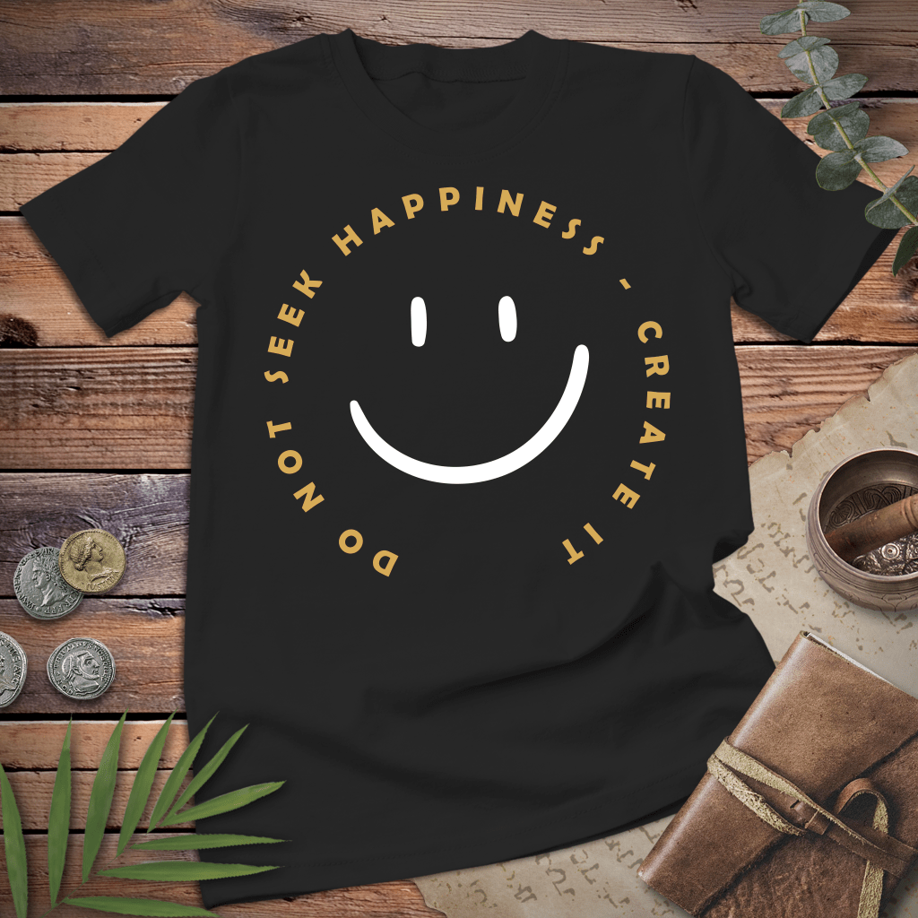 Create Happiness Smiley Tee