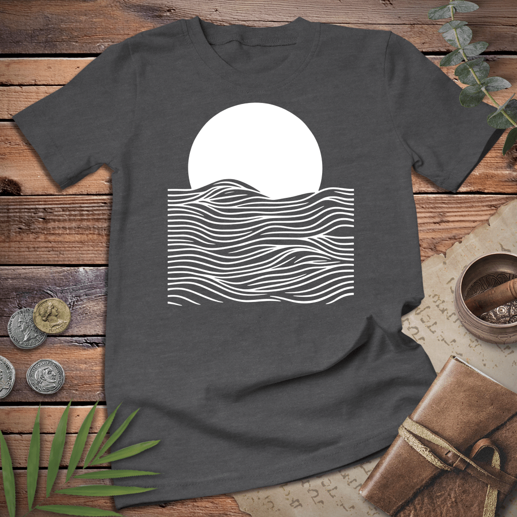 Minimal Sun Wave Tee