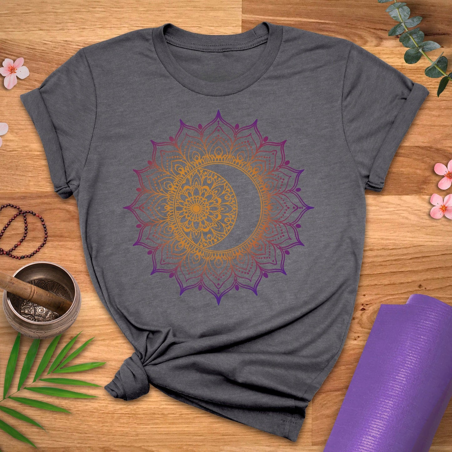 Mandala Moon Eclipse Tee