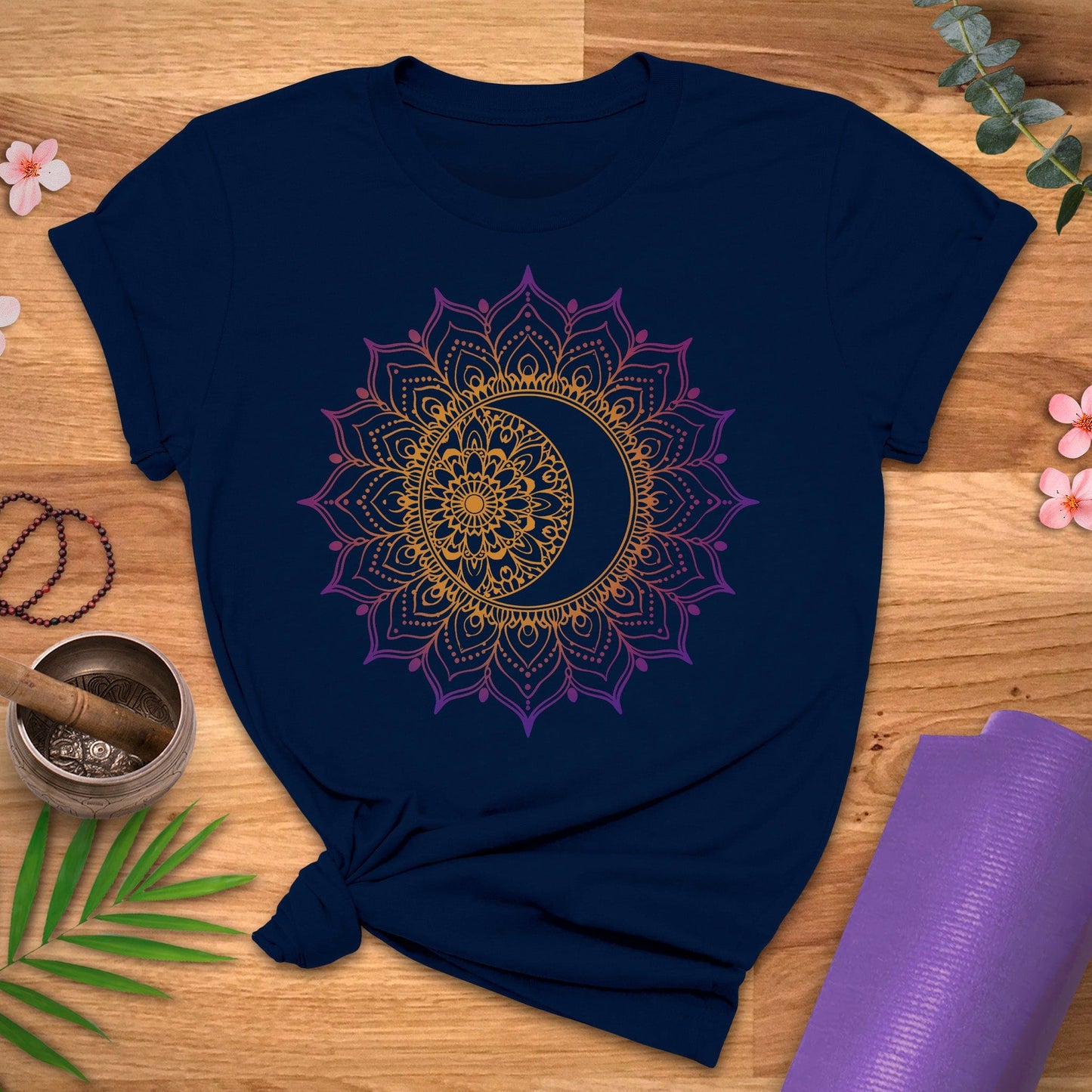 Mandala Moon Eclipse Tee