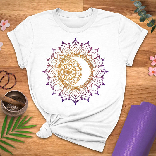 Mandala Moon Eclipse Tee