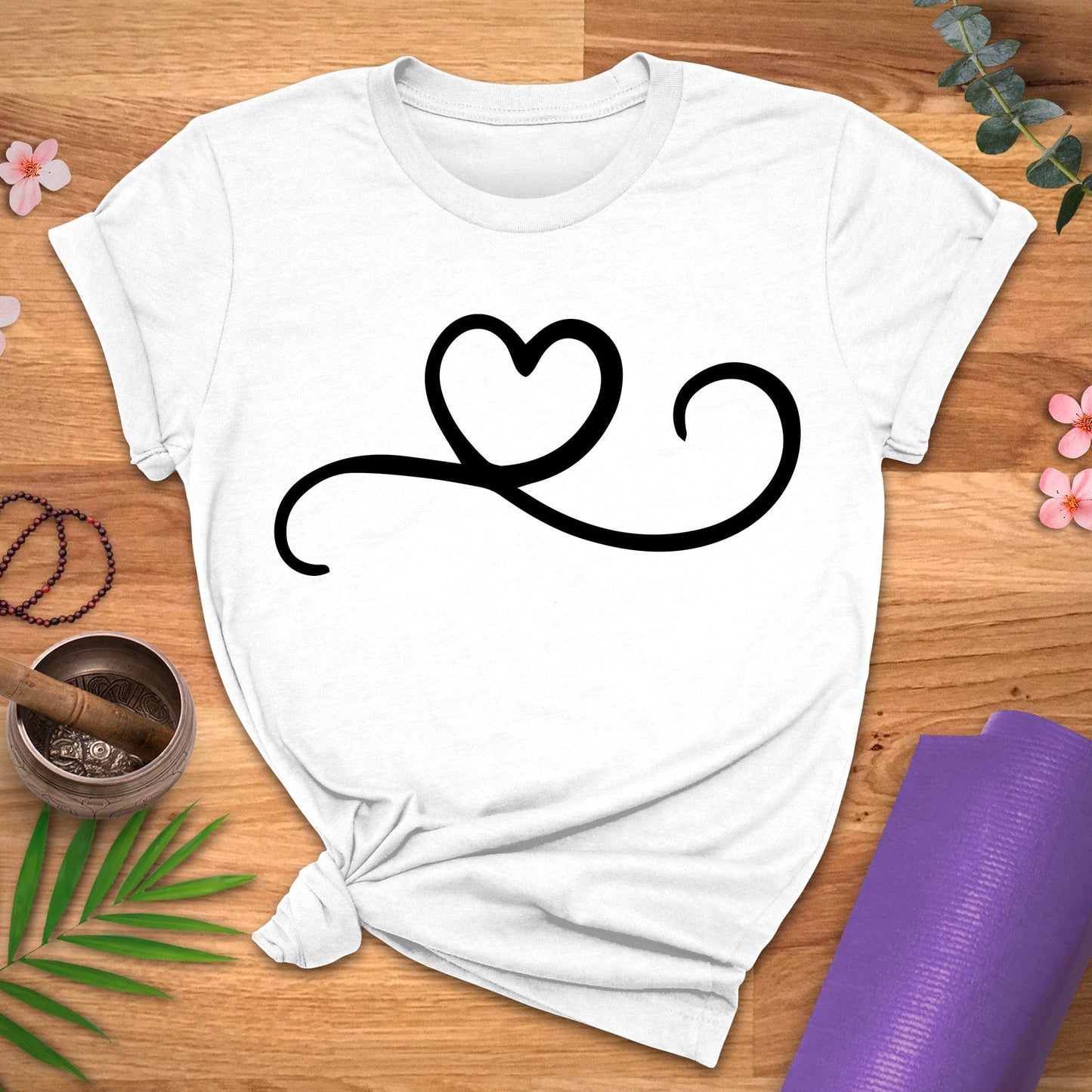 Heart Swirl Small Tee