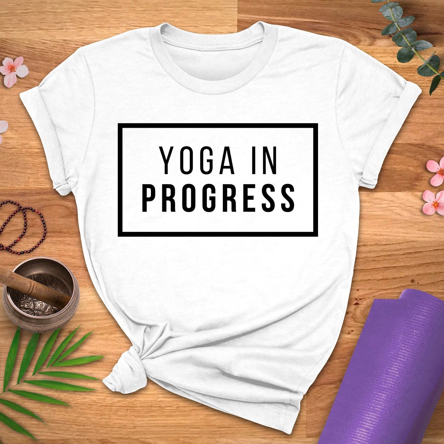 Yoga In Progress Tee