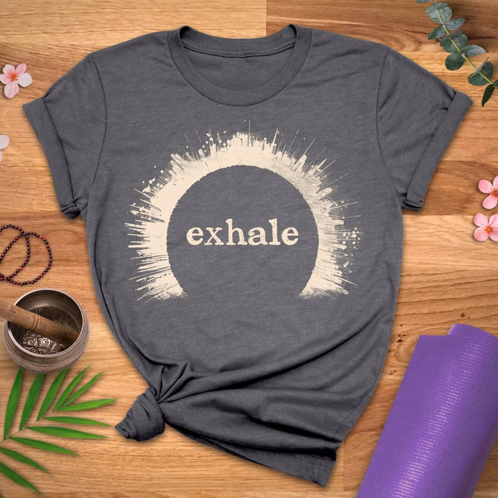 Exhale Sun Splatter Tee - ZenWear - T - Shirt