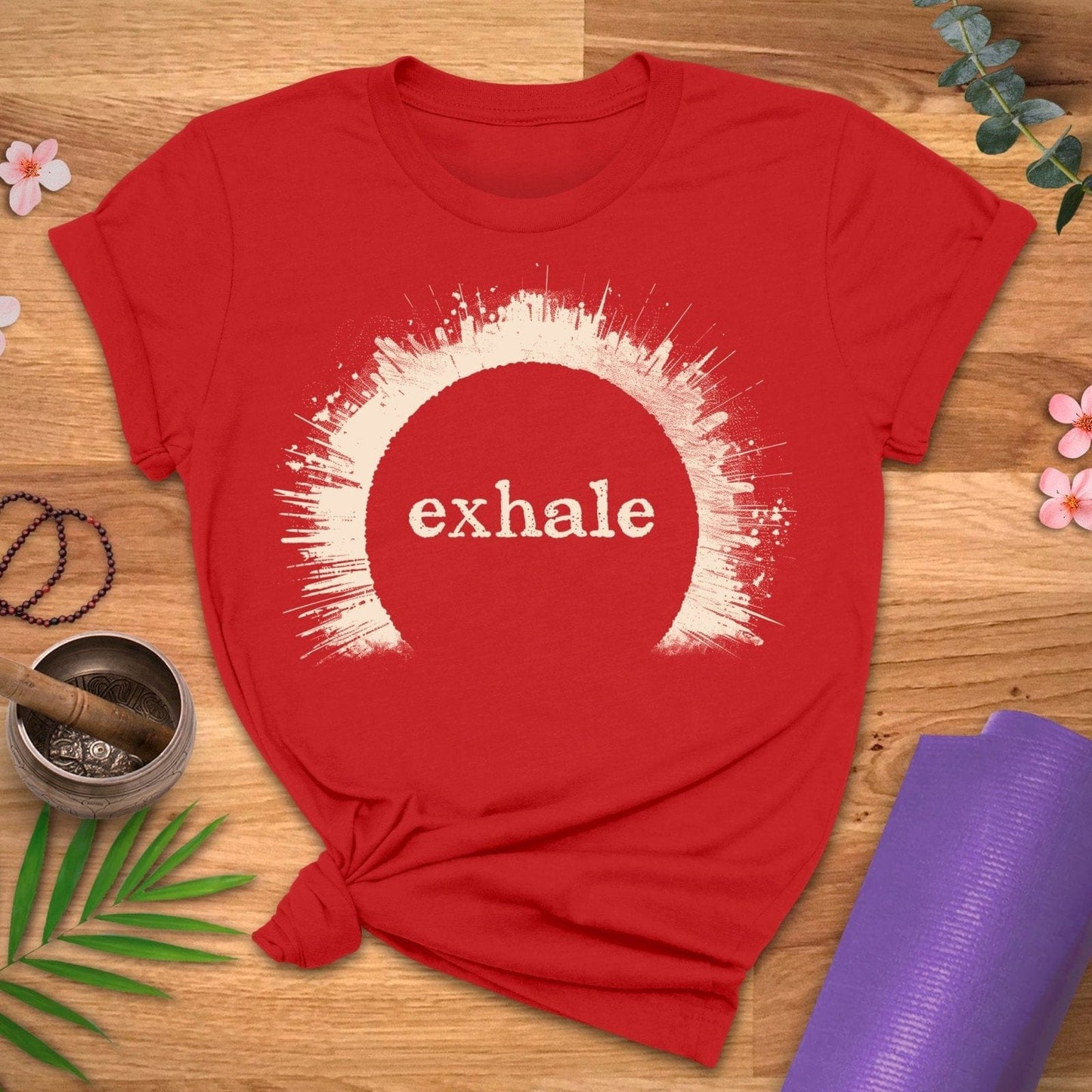 Exhale Sun Splatter Tee - ZenWear - T - Shirt