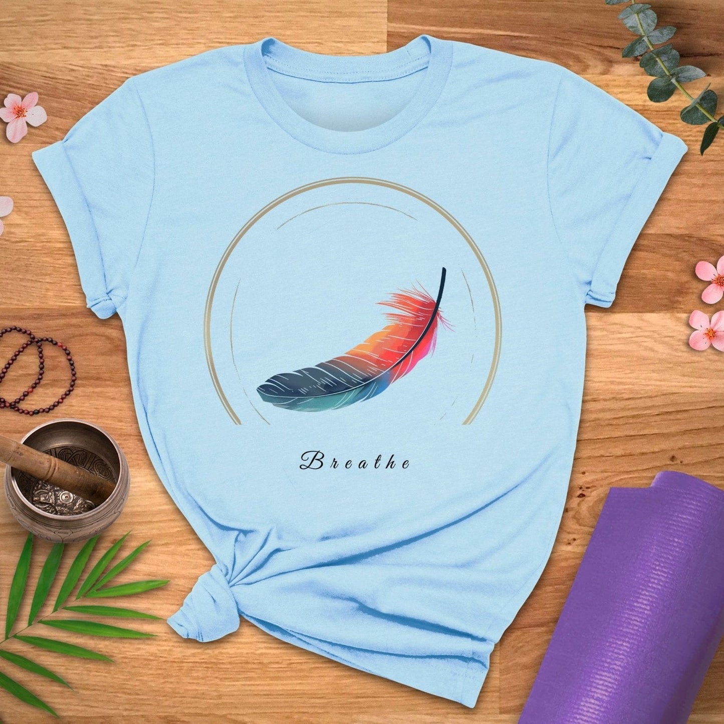 Feather Breathe Tee - ZenWear - T-Shirt