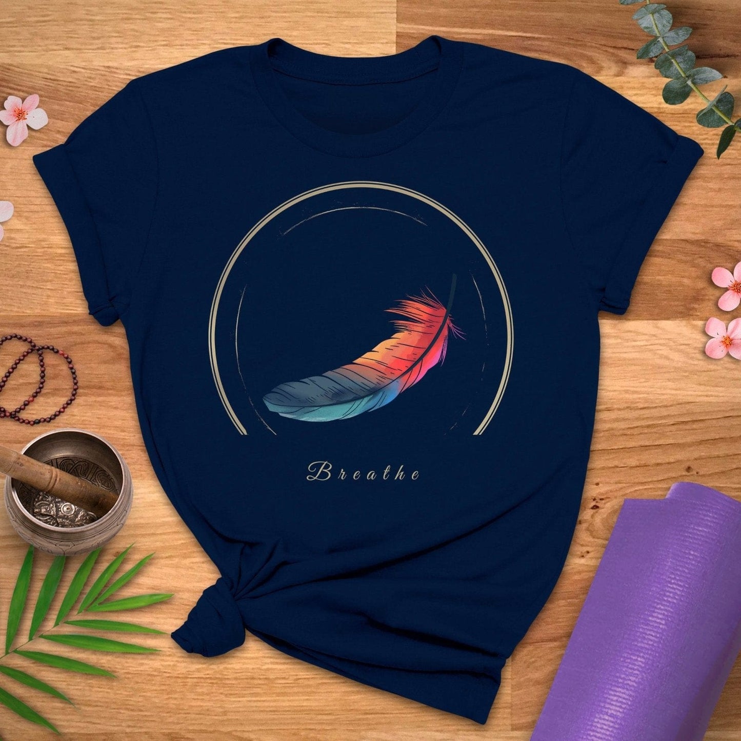 Feather Breathe Tee - ZenWear - T-Shirt