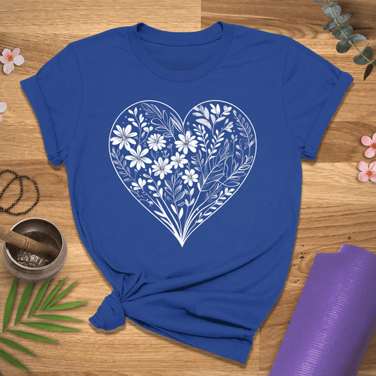 Floral Heart Tee