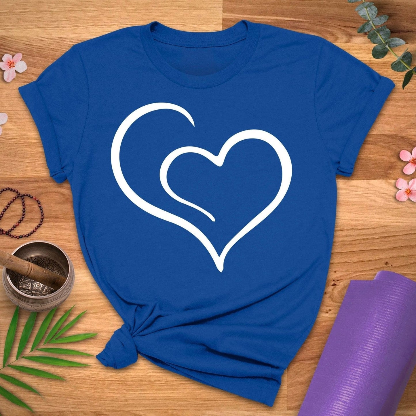 Heart Swirl Large Tee - ZenWear - T-Shirt