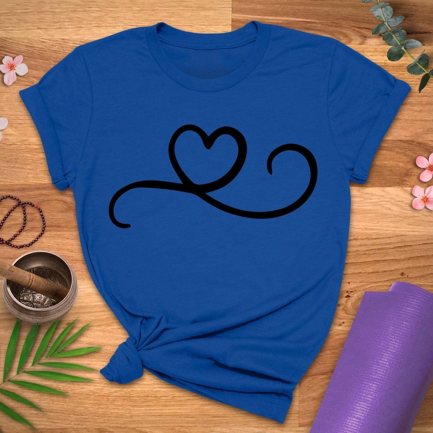 Heart Swirl Small Tee - ZenWear - T-Shirt