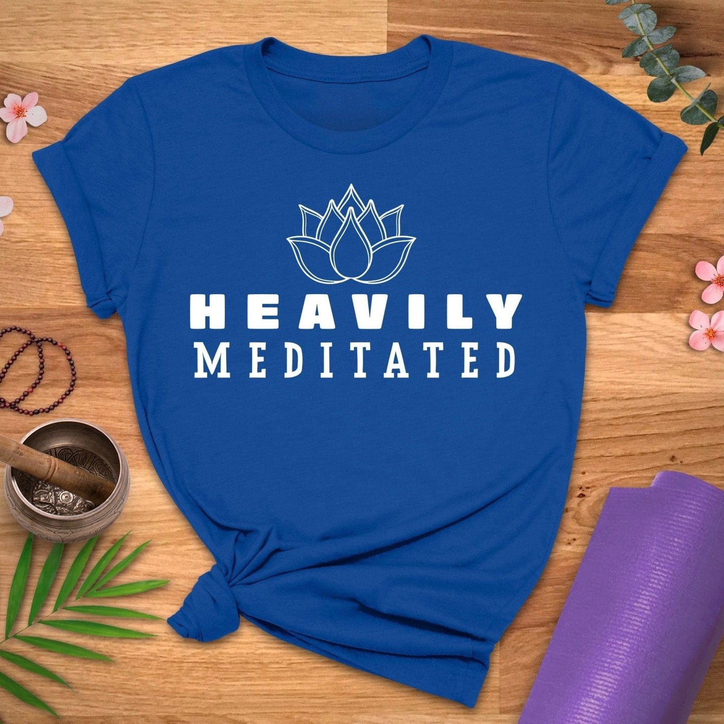 Heavily Meditated Bold Tee - ZenWear - T-Shirt