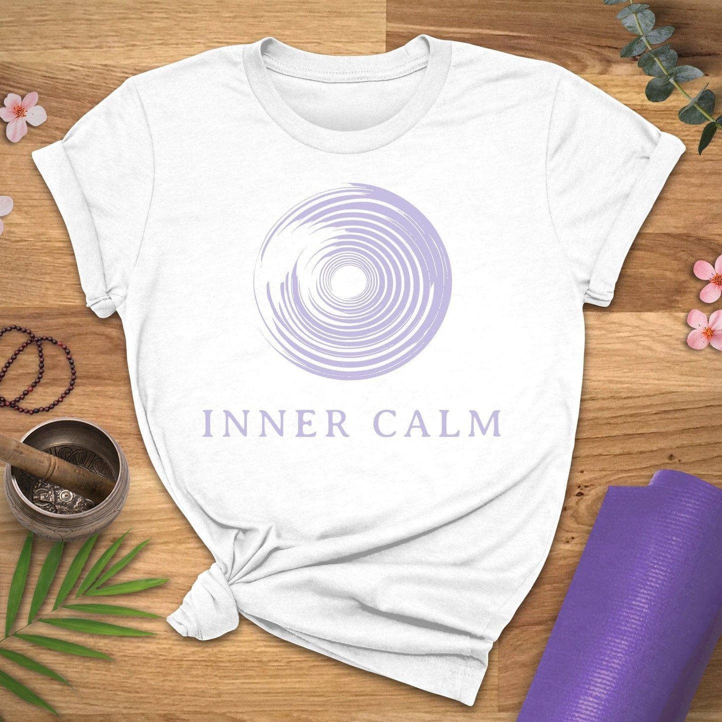 Inner Calm Swirl Tee - ZenWear - T - Shirt