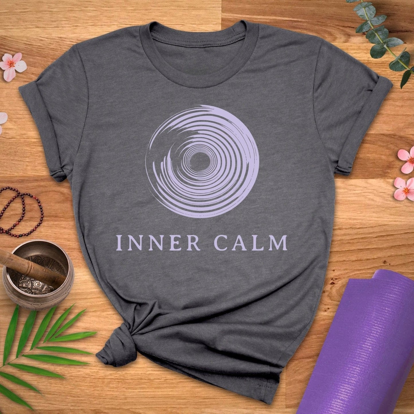 Inner Calm Swirl Tee - ZenWear - T - Shirt