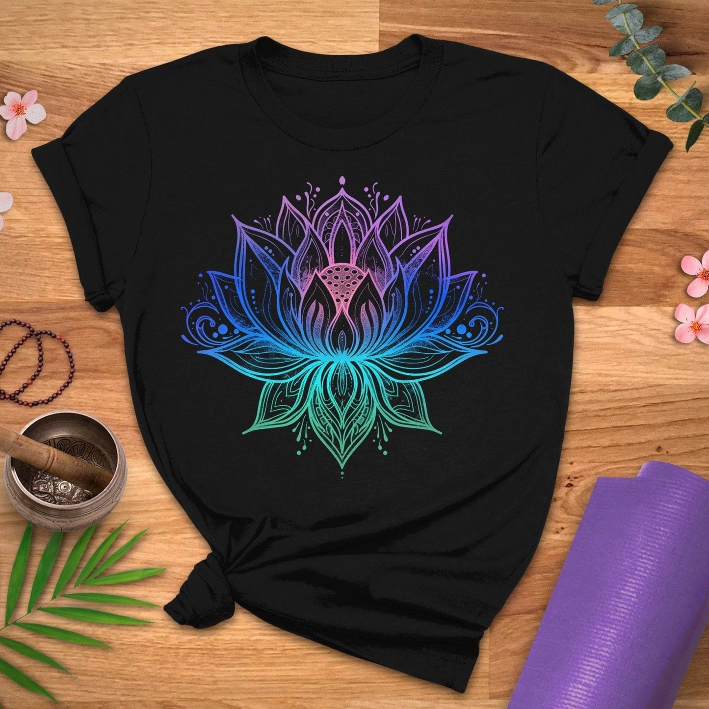 Lotus Blooming Bud Tee - ZenWear - T-Shirt