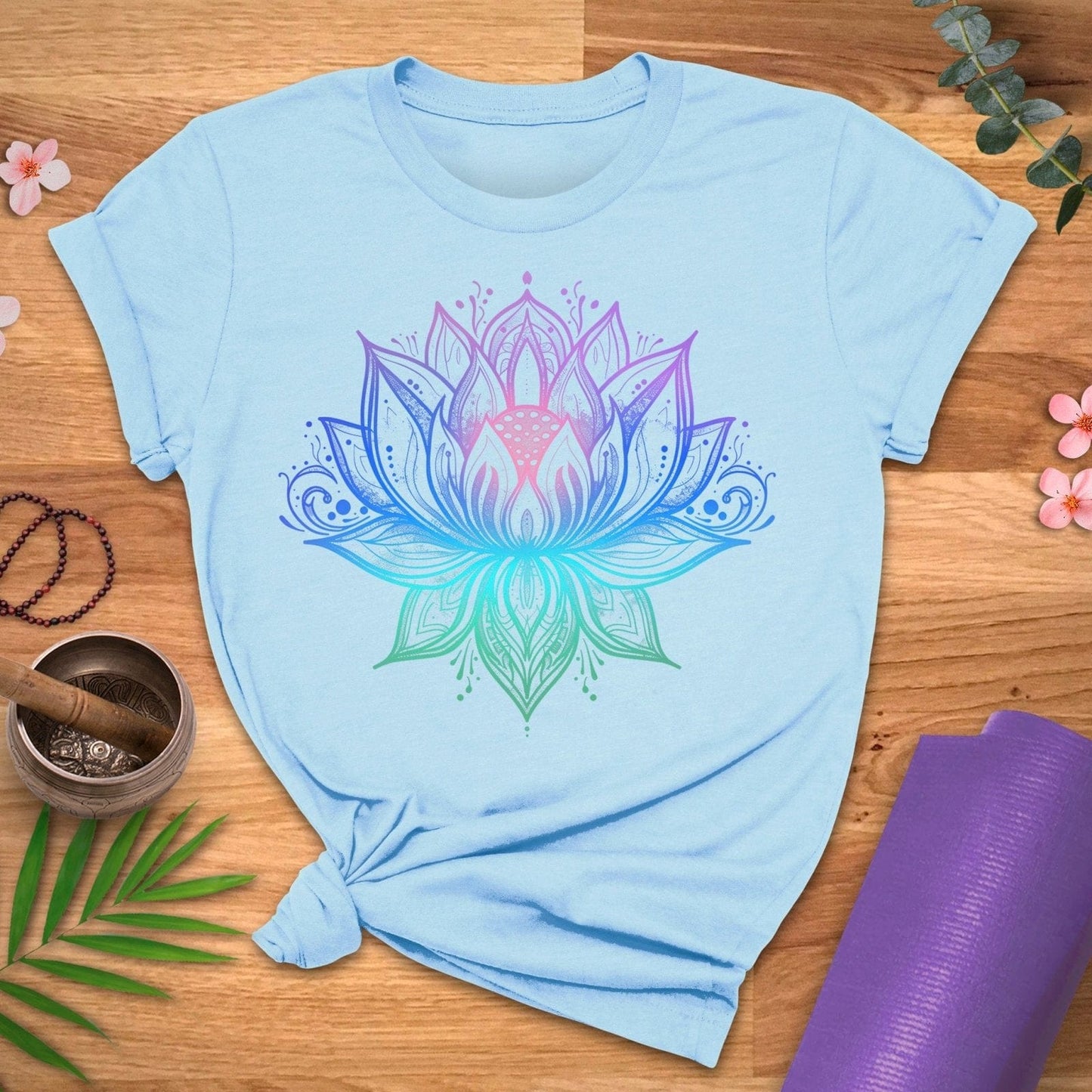 Lotus Blooming Bud Tee - ZenWear - T-Shirt