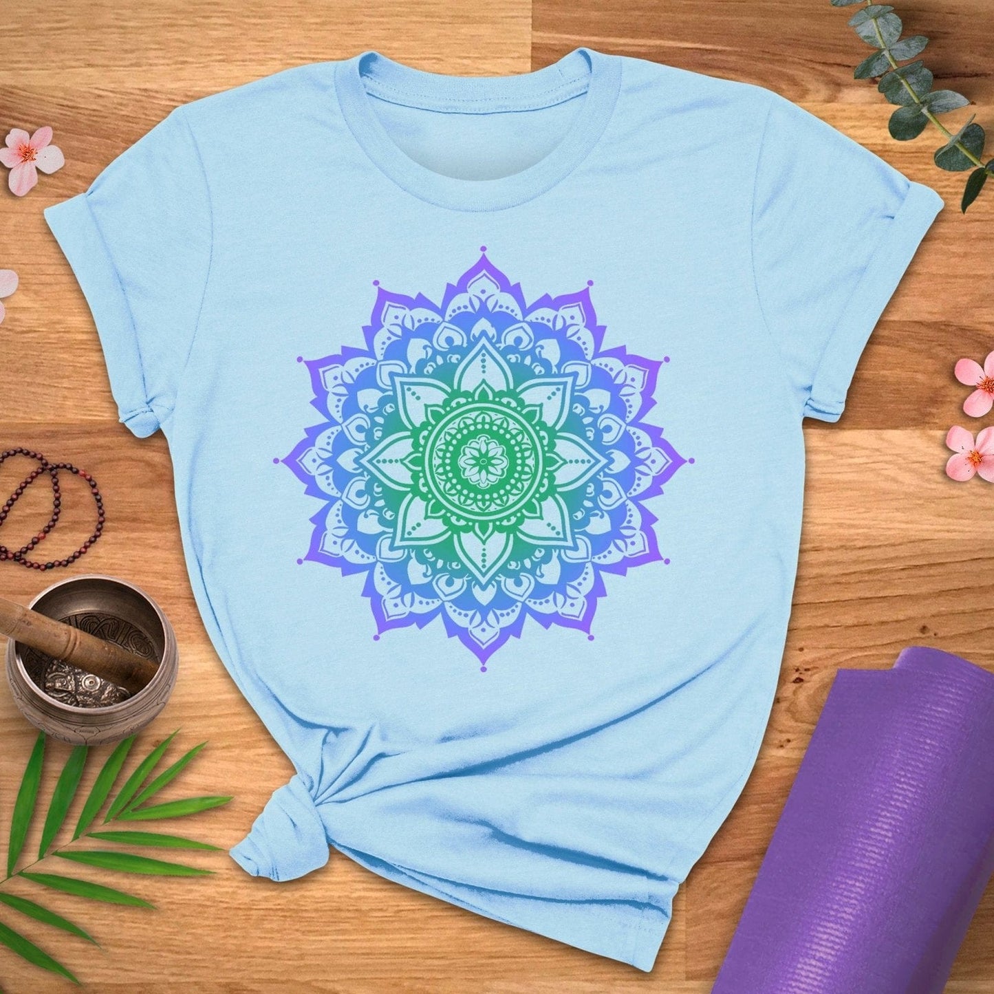 Mandala Swirl Tee - ZenWear - T-Shirt