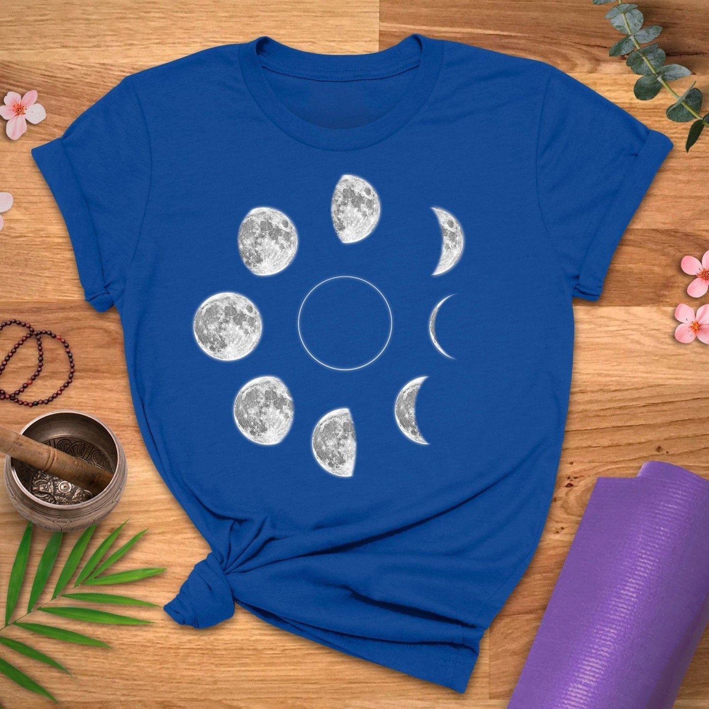 Moon Phase Circle Tee - ZenWear - T - Shirt