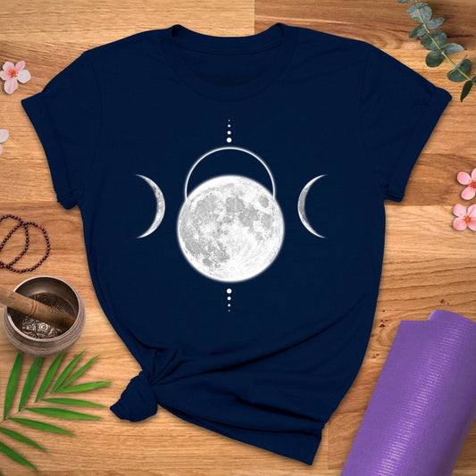 Moon Phase Orbit Tee - ZenWear - T - Shirt