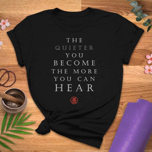 Quiet Quote Tee - ZenWear - T - Shirt