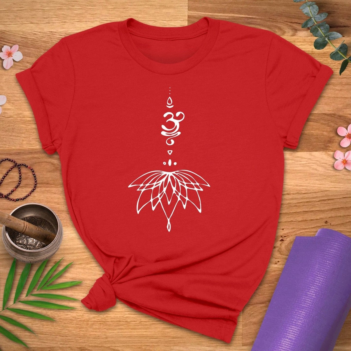 Reverse Naam Lotus Tee - ZenWear - T-Shirt