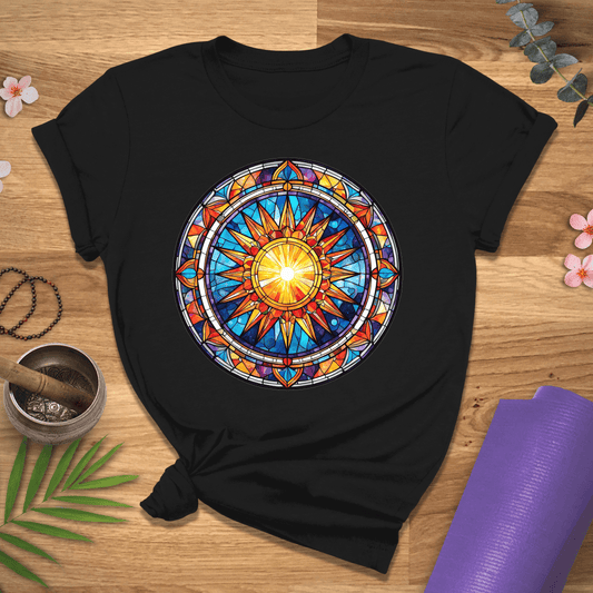 Stained Glass Mandala Tee