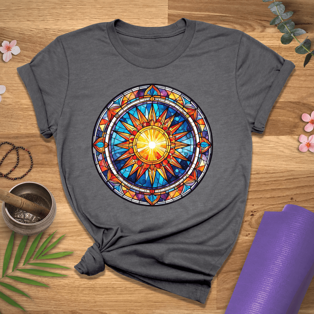 Stained Glass Mandala Tee