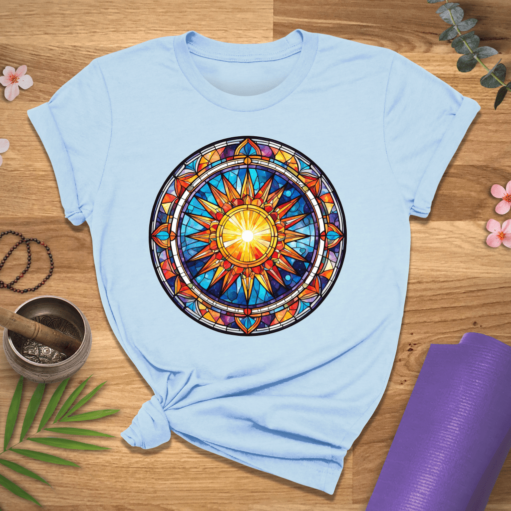 Stained Glass Mandala Tee