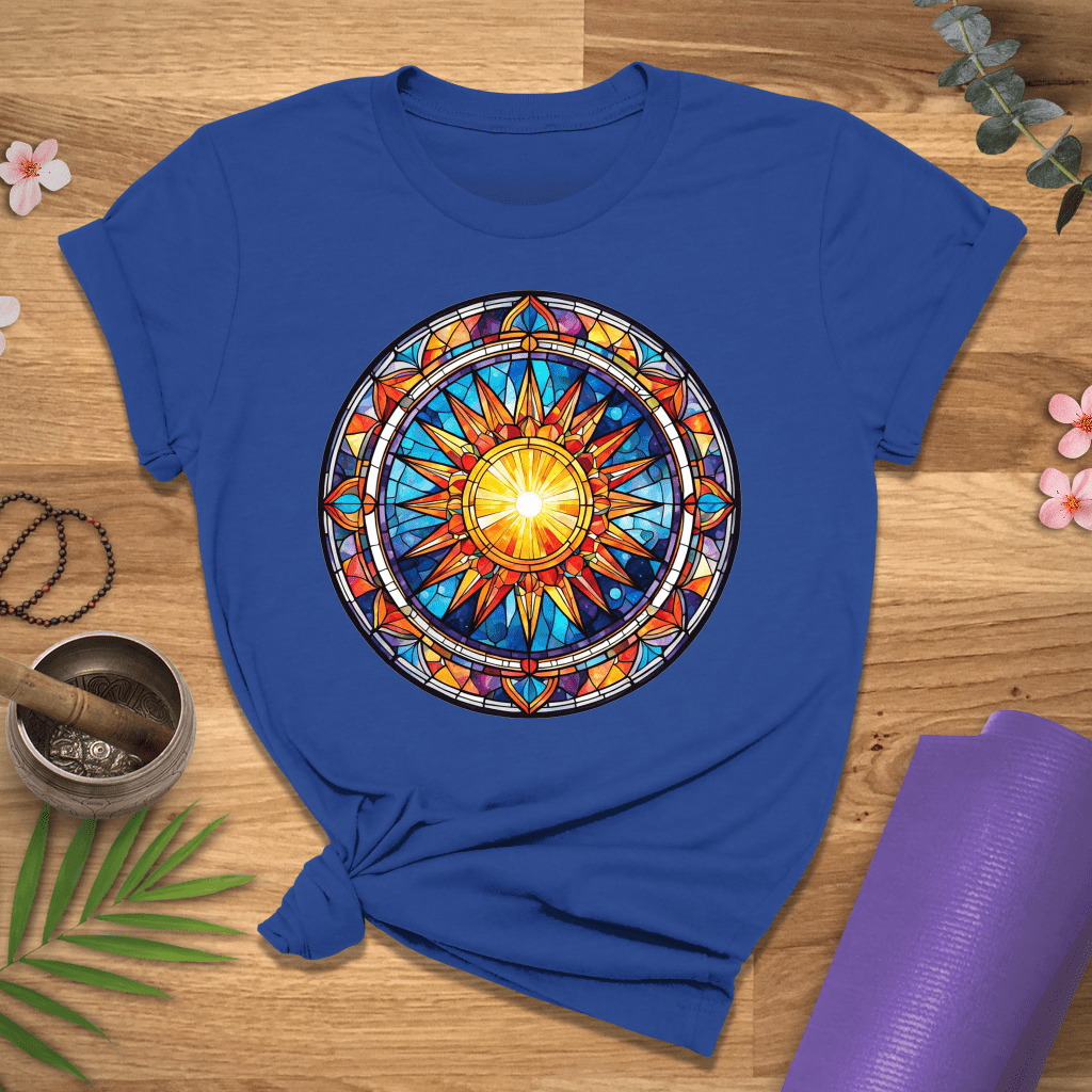 Stained Glass Mandala Tee