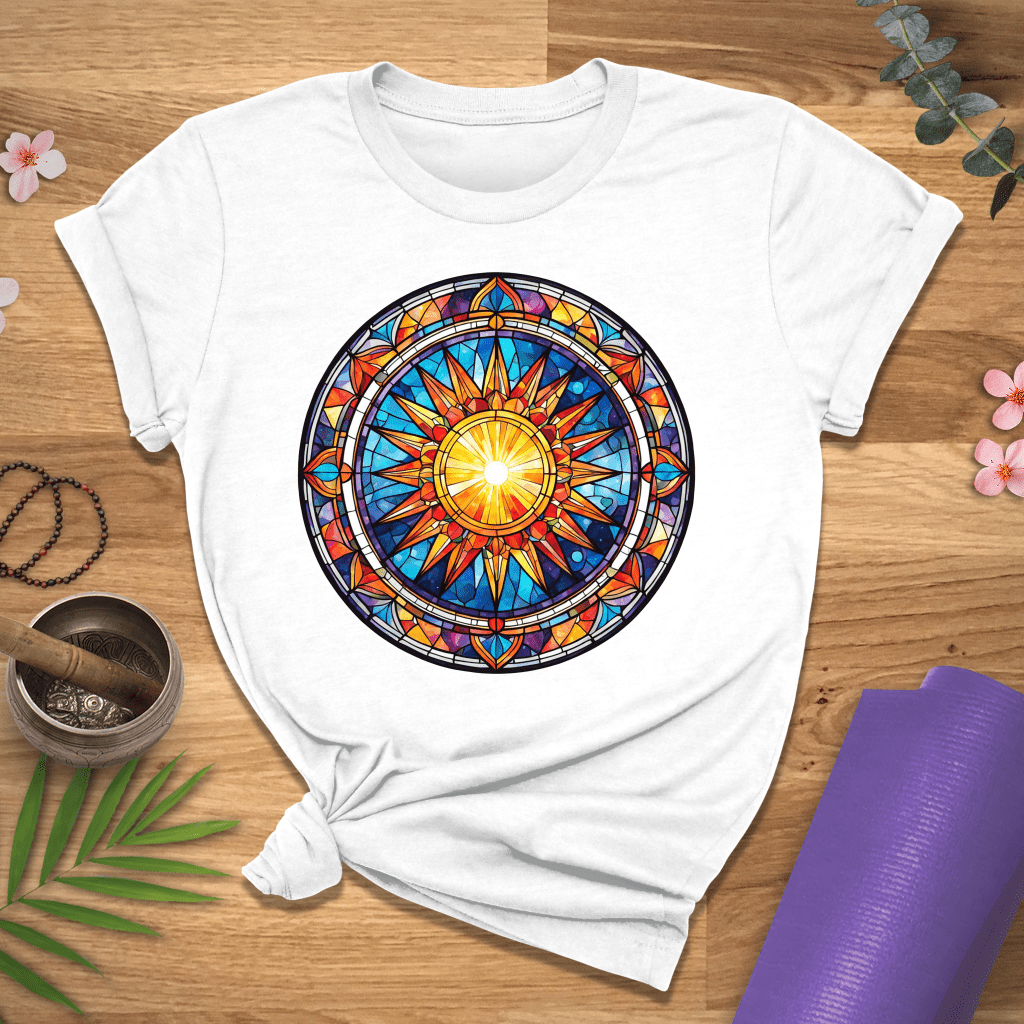 Stained Glass Mandala Tee