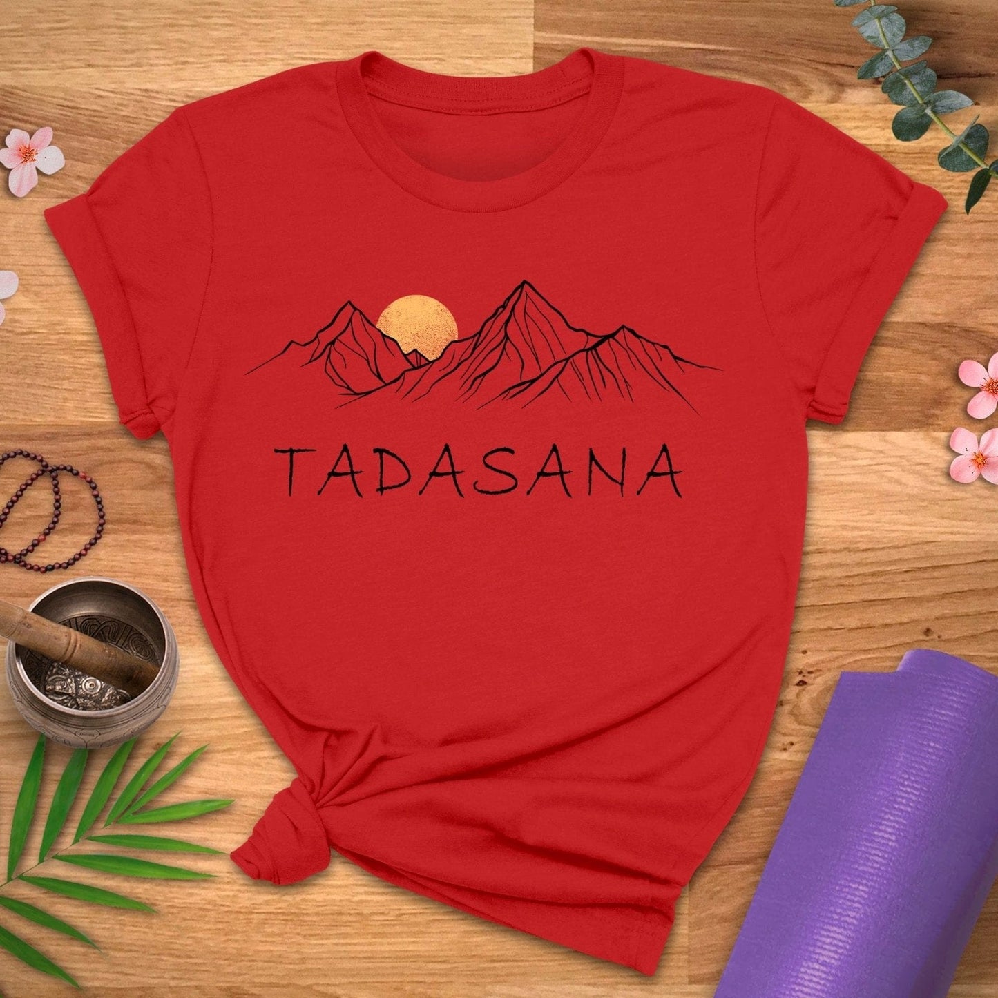 Tadasana Mountain Tee - ZenWear - T - Shirt