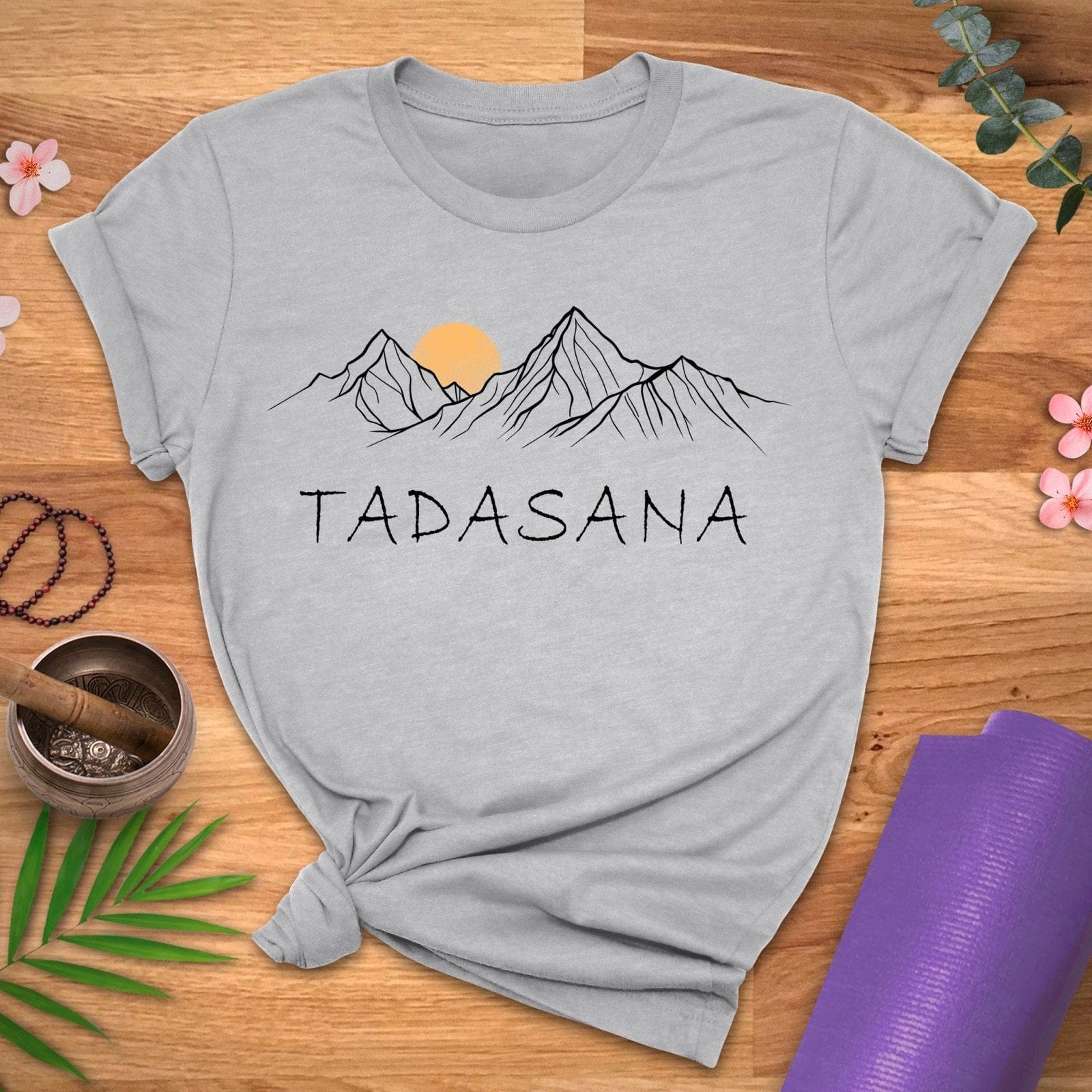 Tadasana Mountain Tee - ZenWear - T - Shirt