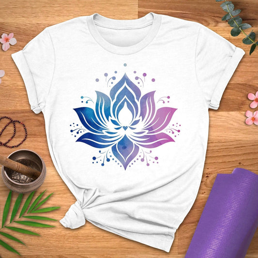 Watercolor Bloom Tee - ZenWear - T-Shirt