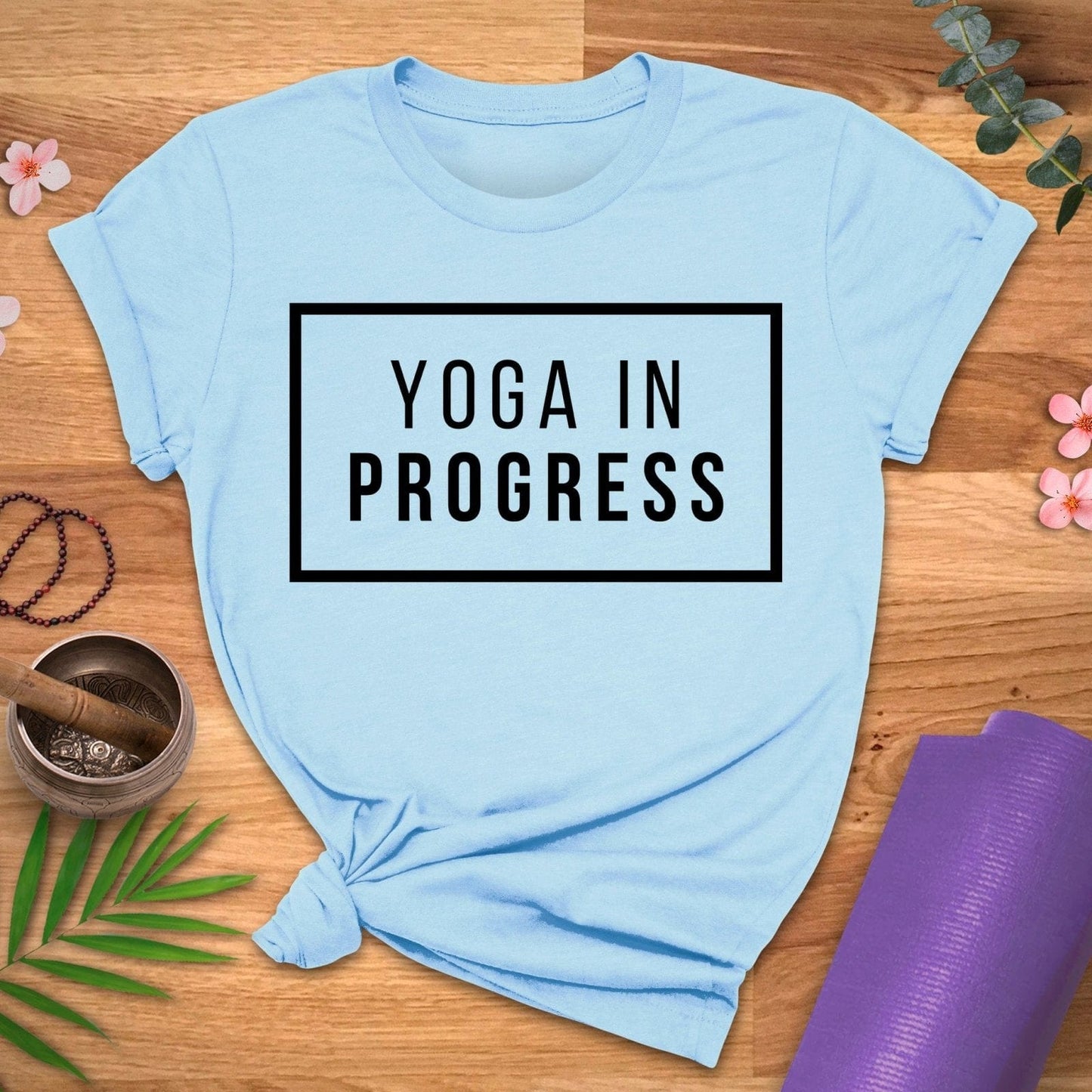 Yoga In Progress Tee - ZenWear - T-Shirt