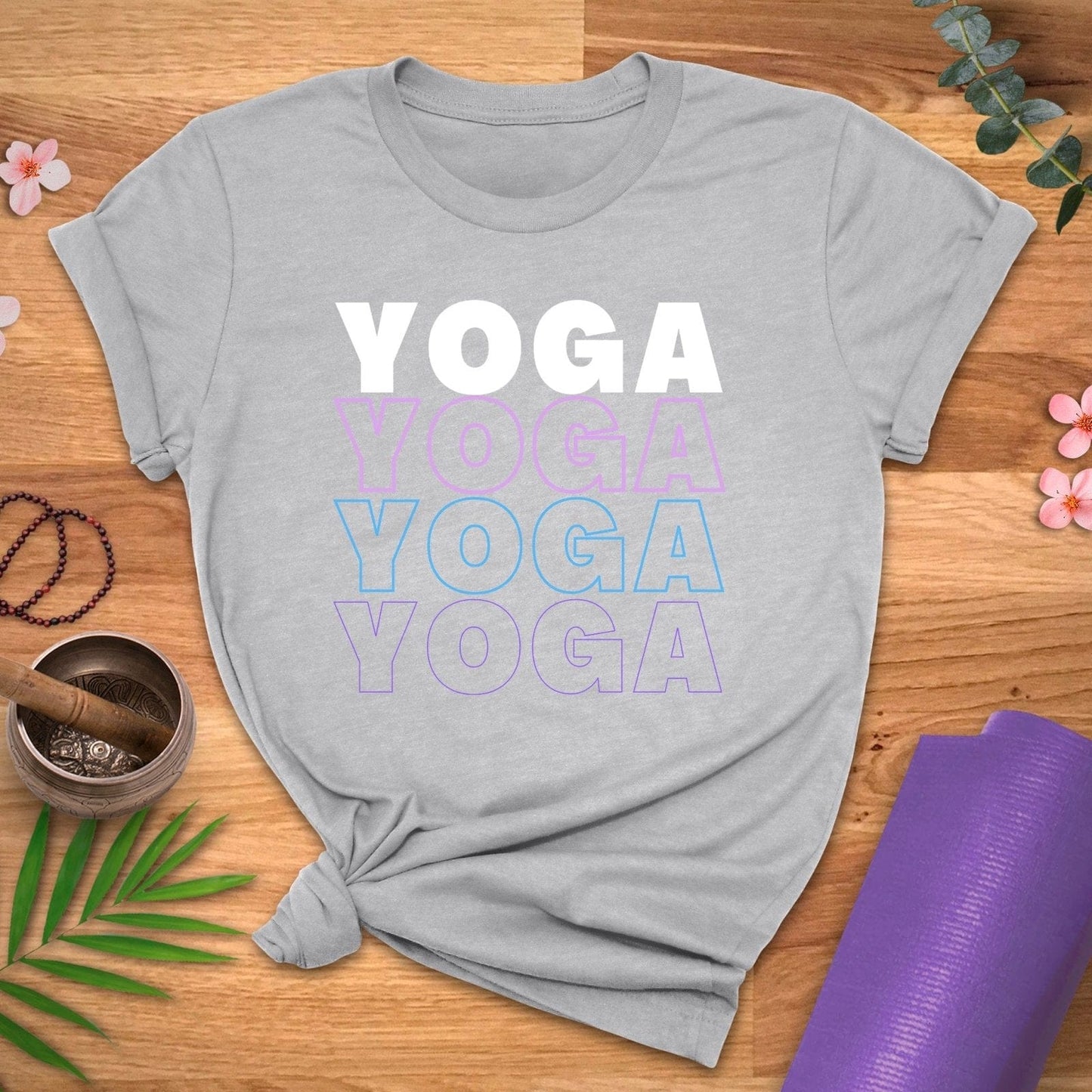 Yoga Yoga Yoga Tee - ZenWear - T-Shirt