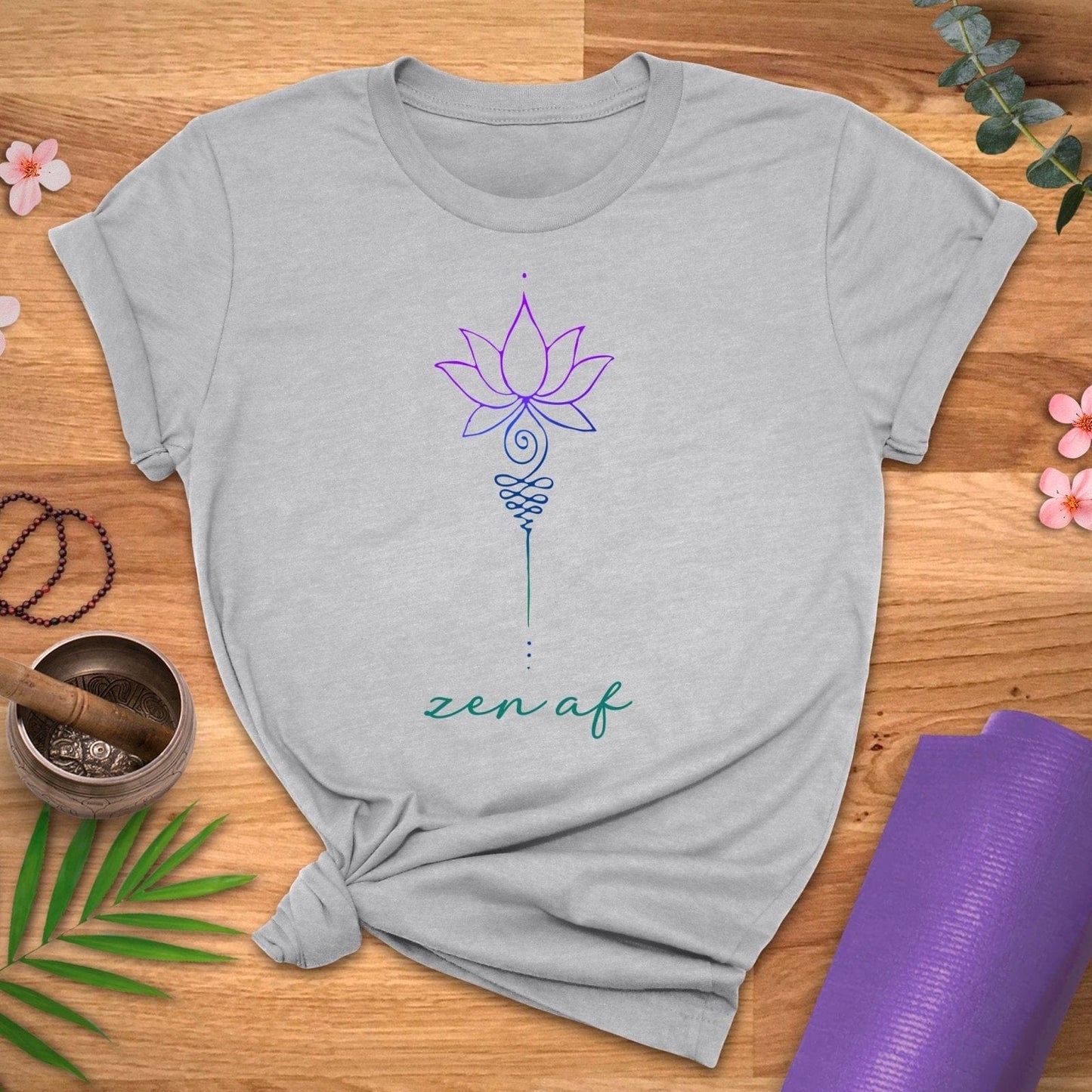 Zen AF Lotus Tee - ZenWear - T-Shirt